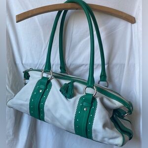 Vintage y2k Burberry London golf tassel purse from holt renfrew in early 2000s